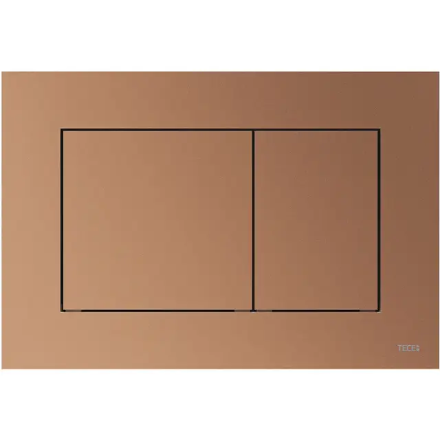 Tece Now Кнопка смыва для унитаза, пластик, цвет: красная бронза металлик 9240422