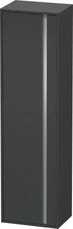 Duravit Ketho Шкаф подвесной 50х36х180h см, цвет: графит матовый KT1265L4949