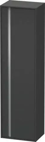 Duravit Ketho Шкаф подвесной 50х36х180h см, цвет: графит матовый KT1265R4949