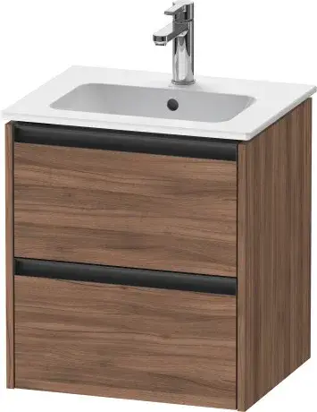 Duravit Ketho.2 Тумба под раковину с 2-мя ящ. 51x42x54,9h см, цвет: орех натур. K25261079790000