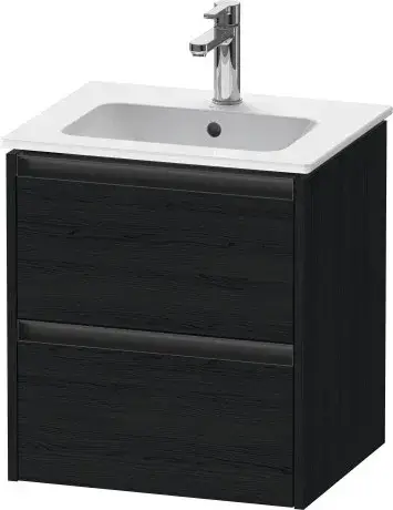Duravit Ketho.2 Тумба под раковину с 2-мя ящ. 51x42x54,9h см, цвет: дуб черный K25261016160000