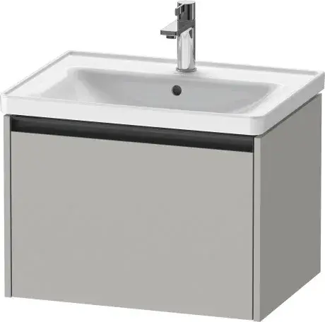Duravit Ketho.2 Тумба под раковину 63,4x45,5x44h см, цвет: бетонно-серый мат. K25082007070000