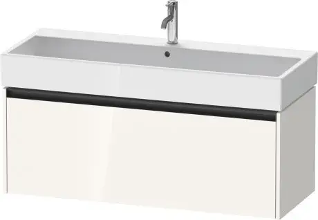 Duravit Ketho.2 Тумба под раковину с 1-им ящ. 118,4x46x44h см, цвет: белый глянц. K25079022220000