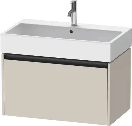 Duravit Ketho.2 Тумба под раковину 78,4x46x44h см, цвет: серо-коричневый супермат. K25077083830000