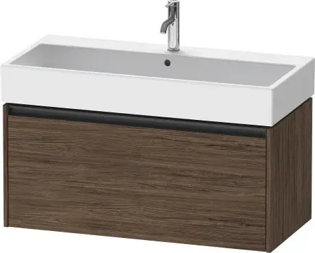 Duravit Ketho.2 Тумба под раковину с 1-им ящ. 98,4x46x44h см, цвет: орех темн. K25078021210000