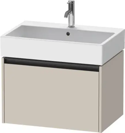 Duravit Ketho.2 Тумба под раковину 68,4x46x44h см, цвет: серо-коричневый мат. K25076091910000