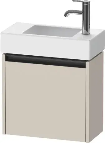 Duravit Ketho.2 Тумба под раковину 48,4x23,8x44h см, цвет: серо-коричневый супермат. K25072L83830000