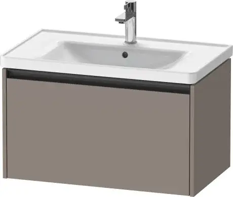 Duravit Ketho.2 Тумба под раковину с 1-им ящ. 78,4x45,5x44h см, цвет: базальт мат. K25083043430000