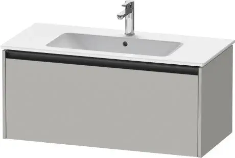 Duravit Ketho.2 Тумба под раковину 121x48x44h см, цвет: бетонно-серый мат. K25065007070000