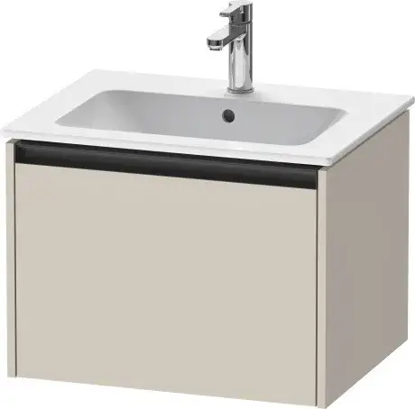 Duravit Ketho.2 Тумба под раковину 61x48x44h см, цвет: серо-коричневый супермат. K25062083830000