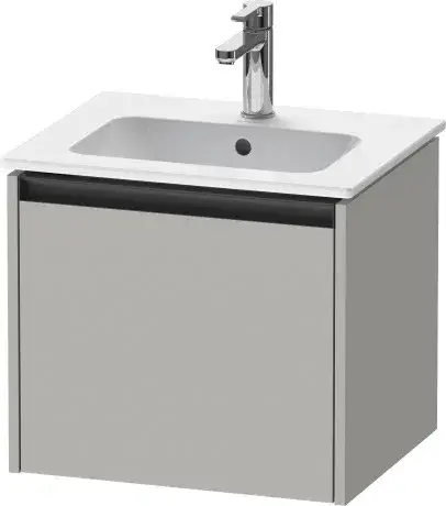 Duravit Ketho.2 Тумба под раковину с 1-им ящ. 51x42x44h см, цвет: бетонно-серый мат. K25061007070000