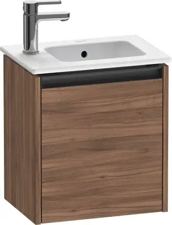 Duravit Ketho.2 Тумба под раковину подвесная 41x29,2x44h см, цвет: орех натуральный K25060R79790000