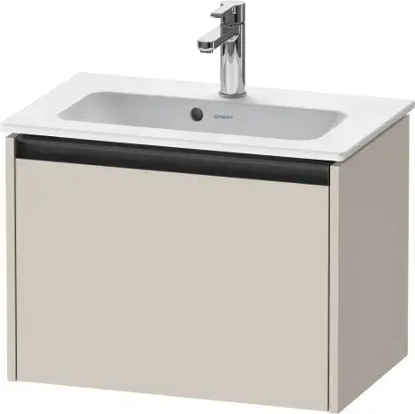 Duravit Ketho.2 Тумба под раковину 61x39x44h см, цвет: серо-коричневый супермат. K25055083830000