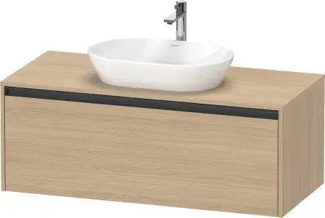 Duravit Ketho.2 Тумба под раковину с 1-им ящ. 120x55x45,9h см, цвет: дуб натур. K24887030300000