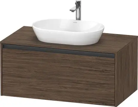 Duravit Ketho.2 Тумба под раковину с 1-им ящ. 100x55x45,9h см, цвет: орех темн. K24886021210000