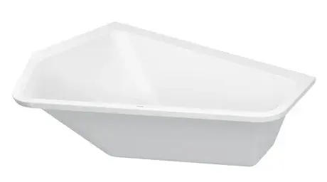 Duravit Paiova 5 Ванна акриловая встраиваемая угл. левая 177х130x46h см, цвет: белый 700390000000000