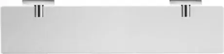 Duravit Karree Полка стеклянная подвесная прямоугольная 60x11,2 см, цвет: хром 0099501000