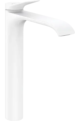 Hansgrohe Vivenis Смеситель для раковины, с донным клапаном, цвет: матовый белый 75040700