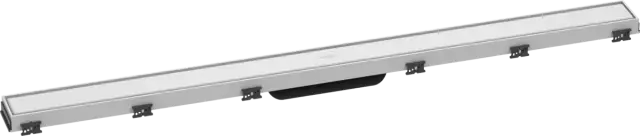 Hansgrohe RainDrain Внешняя часть линейного слива для душа 95,5х8,1х2,5h см, цвет: белый 56041700
