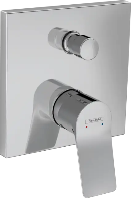 Hansgrohe Vivenis Смеситель для ванны встраиваемый на 2 потребителя, внешняя часть, цвет: хром 75415000