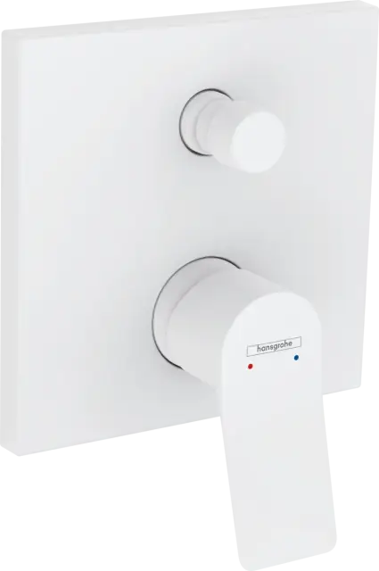 Hansgrohe Vivenis Смеситель для ванны встраиваемый на 2 потребителя, цвет: матовый белый 75415700