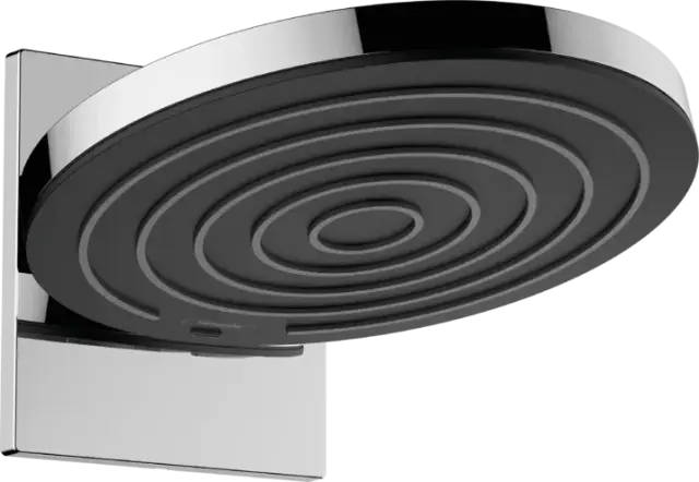 Hansgrohe Pulsify Верхний душ 26 см EcoSmart, 2 вида струи, настенное крепление, цвет: хром 24151000