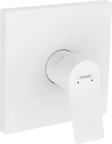 Hansgrohe Vivenis Смеситель для душа встраиваемый, внешняя часть, цвет: матовый белый 75615700