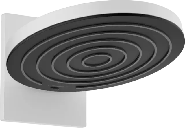 Hansgrohe Pulsify Верхний душ 26 см EcoSmart, 2 вида струи, настенное крепление, цвет: матовый белый 24151700