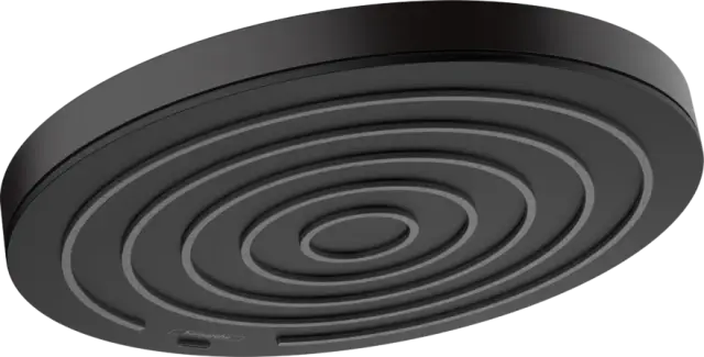 Hansgrohe Pulsify Верхний душ 26 см EcoSmart, 1 вид струи, регулируемый угол, цвет: матовый черный 24141670