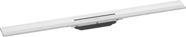 Hansgrohe RainDrain Внешняя часть линейного слива для укор. душа 90х7,6х1h см, цвет: белый 56052700