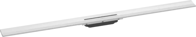 Hansgrohe RainDrain Внешняя часть линейного слива для укор. душа 120х7,6х1h см, цвет: белый 56054700
