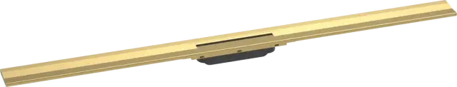 Hansgrohe RainDrain Внешняя часть линейного слива для душа 120х7,6х1h см, цвет: золото 56054990