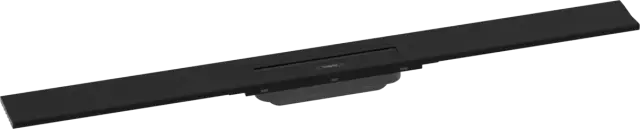 Hansgrohe RainDrain Внешняя часть линейного слива для укор. душа 90х7,6х1h см, цвет: черный 56052670