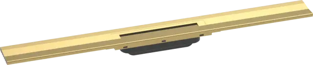 Hansgrohe RainDrain Внешняя часть линейного слива для укор. душа 80х6х1h см, цвет: золото 56051990