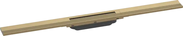 Hansgrohe RainDrain Внешняя часть линейного слива для укор. душа 80х6х1h см, цвет: бронза 56044140