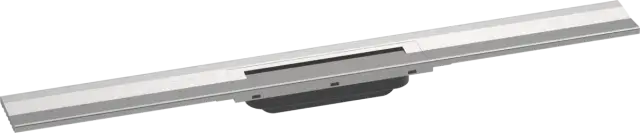 Hansgrohe RainDrain Внешняя часть линейного слива для душа 80х6х1h см, цвет: нерж. сталь 56051800