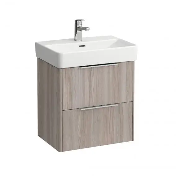 Laufen Base Тумба подвесная, 2 ящика 36х52х53h см, цвет: светлый вяз 4.0215.2.110.262.1