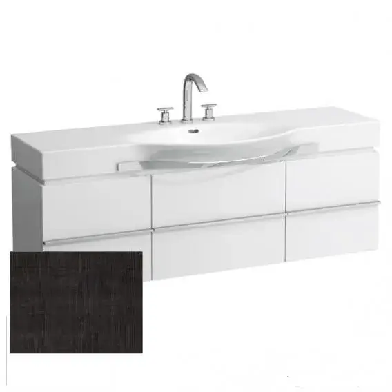 Laufen Case Тумба под раковину подвесная., 1 ящик 149х37х42h см, цвет: дуб антрацит 4.0135.1.075.548.1