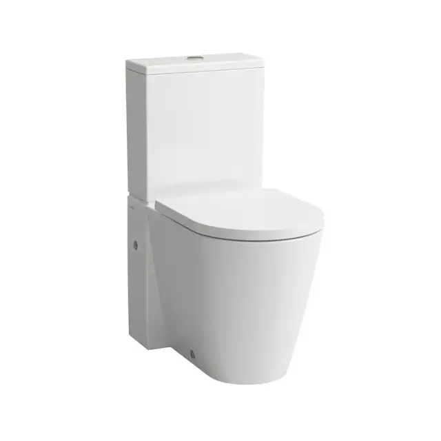Laufen Kartell By Унитаз приставной 37х66х43h см, цвет: gres pietra grey opaco 8.2433.7.757.231.1