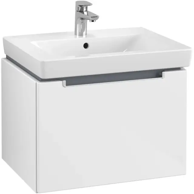 Villeroy & Boch Subway 2.0 Тумба под раковину, 58,7x42x45,4 см, цвет: белый A68700DH
