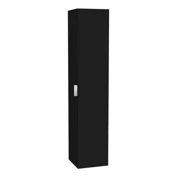 Keuco Edition 11 Шкаф-пенал подвесной, 4 стеклянные полки 35x37x170h см, цвет: черный 31330 330002