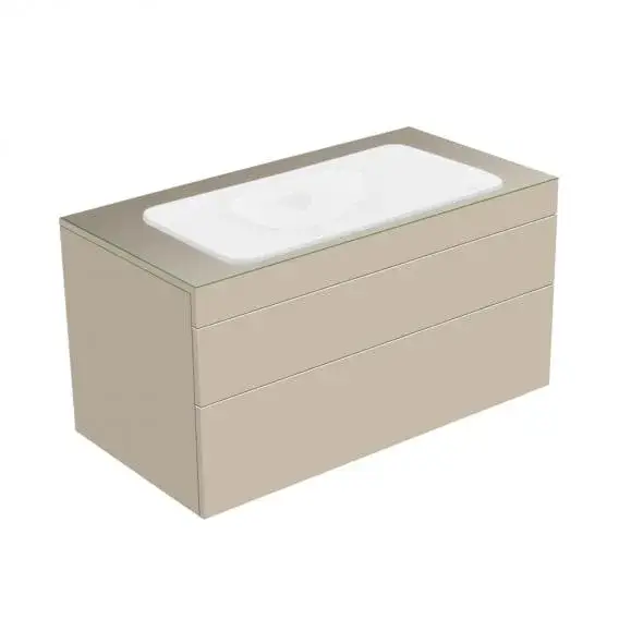 Keuco Edition 400 Тумба под раковину, подвесная 105x53,5x54,6h см, цвет: кашемир 31582 180000