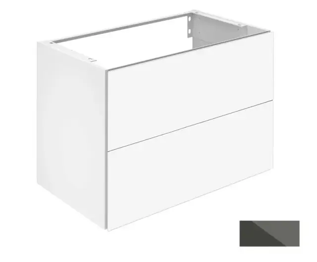 Keuco Plan Тумба под раковину, подвесная 80x49x60,5h см, цвет: антрацит 32963 110000