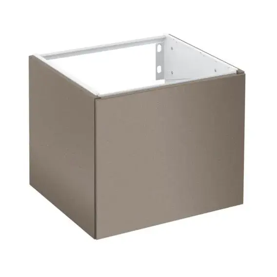 Keuco Edition 11 Тумба под раковину, подвесная 43,5x43,5x35h см, цвет: трюфель 31198 370001