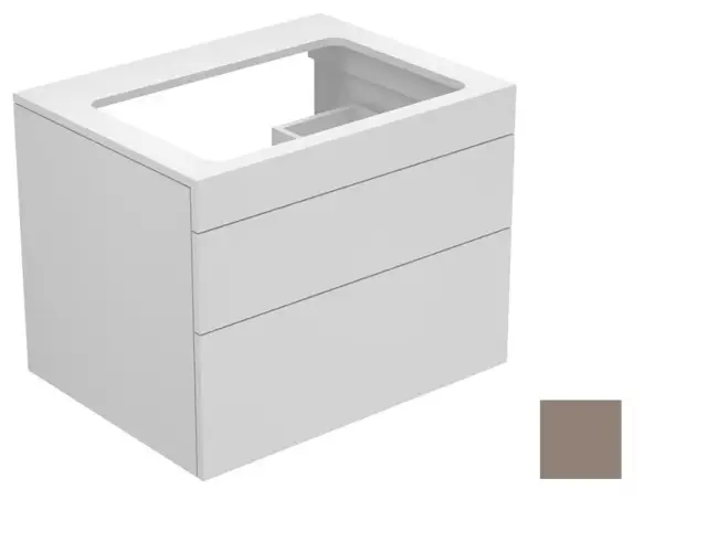 Keuco Edition 400 Тумба под раковину 70x53,5x54,6h см, цвет: трюфель 31571 370000