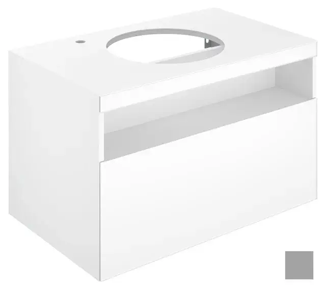 Keuco Stageline Тумба под раковину, 1 ящик 80x49x54,9h см, цвет: инокс матовый 32864 290000