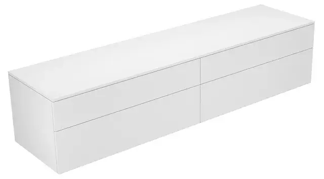 Keuco Edition 400 Тумба боковая подвесная 210x53,5x47,2h см, цвет: белый 31773 380000