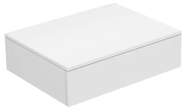 Keuco Edition 400 Тумба боковая подвесная 70x53,5x19,9h см, цвет: белый 31740 380000