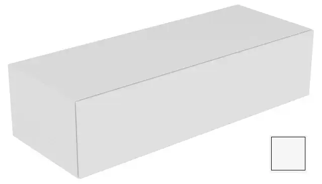 Keuco Edition 11 Тумба боковая подвесная, с подсветкой внутри 140x53,5x35h см, белый 31326 380100