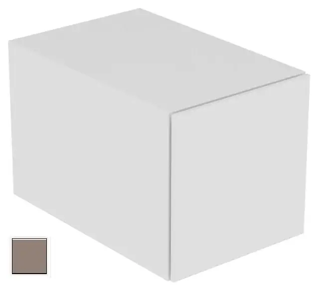 Keuco Edition 11 Тумба боковая подвесная, с подсветкой внутри 35x53,5x35h см, трюфель 31320 370100